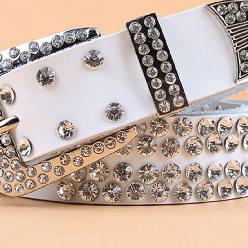 Cowgirl Western Belt Bling for Rhinestone Belts for Women Vintage Western Cowgirl Bling Belts for Jeans Dress Bling