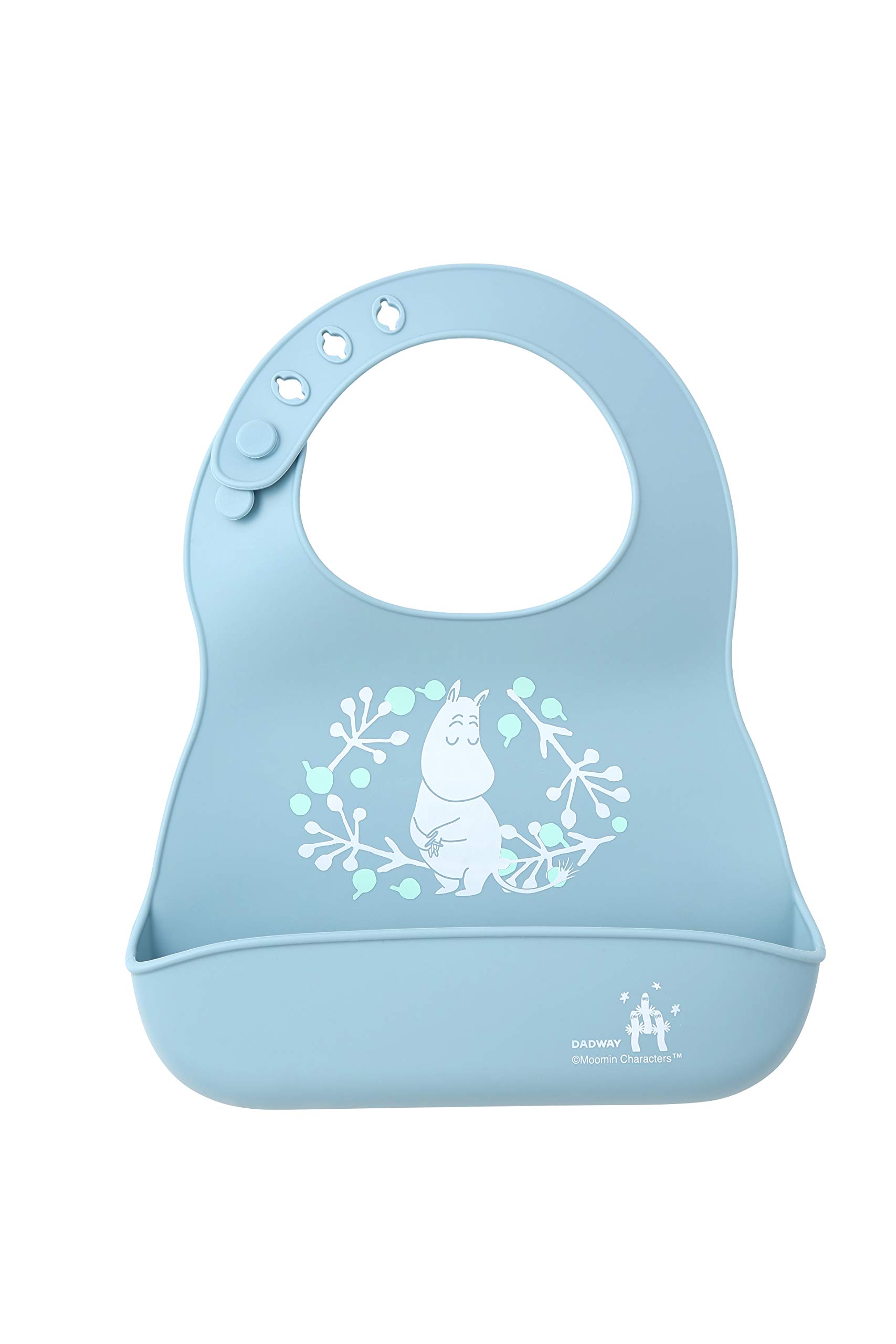 

DADWAY MOOMIN BABY Силиконовый Мумин Легкое кормление Кормление 1 Слюнявчик Слюнявчик, Дизайн, Синий, Слюнявчик, Фартук, BBMB0051021, (Х 1)