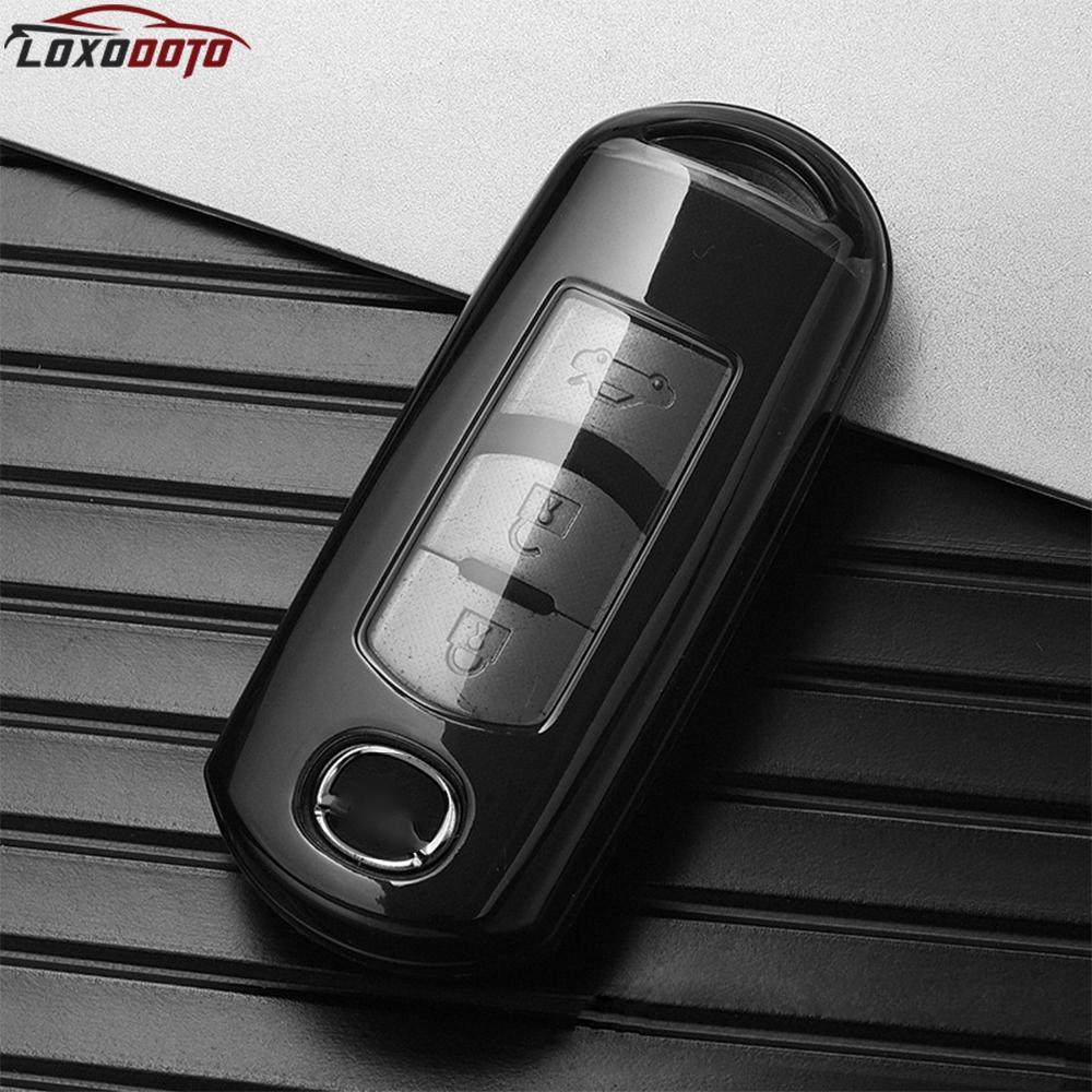 For Mazda 3 2 6 Cx 5 Cx30 Cx5 Mx5 Cx60 Cx 3 Key Caps Cover Case Car Key Holders Organizer Keychain Accessories Gift For Friend