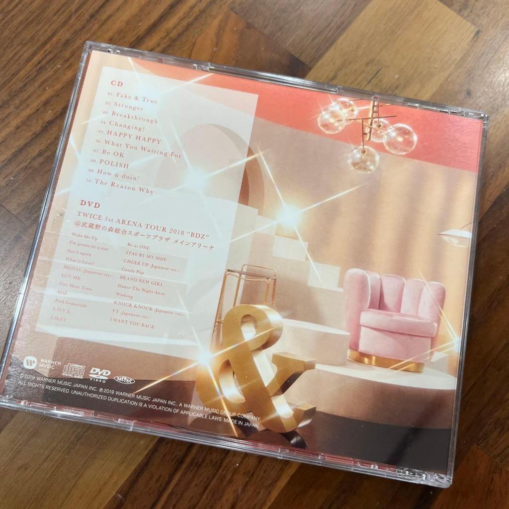 [USED] &TWICE LIVE DVD Included, 2-disc Set