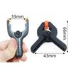 Nylon Plastic Mini Woodwork Spring Clamp Clip For Photography Background