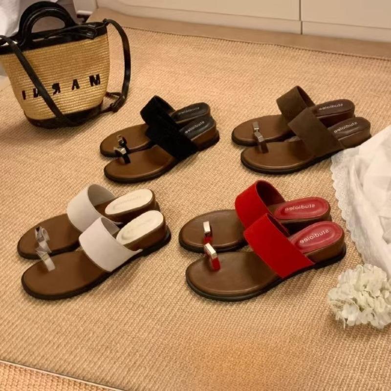 Wedge Heels Women's Shoes, Sandals New Style Beach Slippers Height-increasing Flip-flops