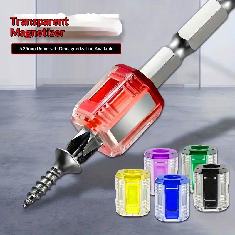 Magnetisierer Entmagnetisierer Werkzeug Magnetspule Für 6,35 mm 1/4 Zoll Elektrischer Schraubendreher Bohrerbits Starkes Magnetisches Design