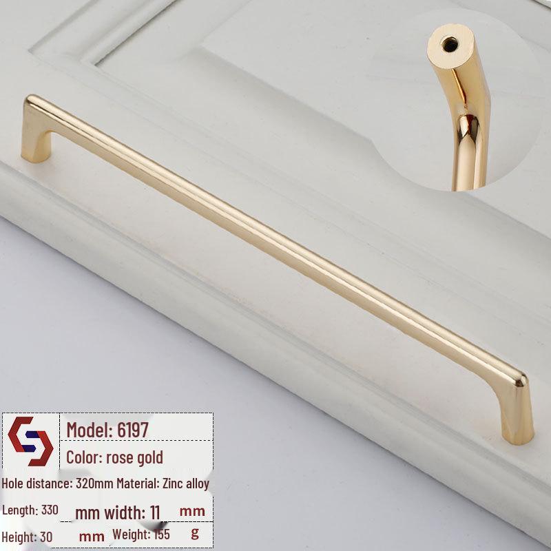 Modern Black Pearl Cabinet and Drawer Handle