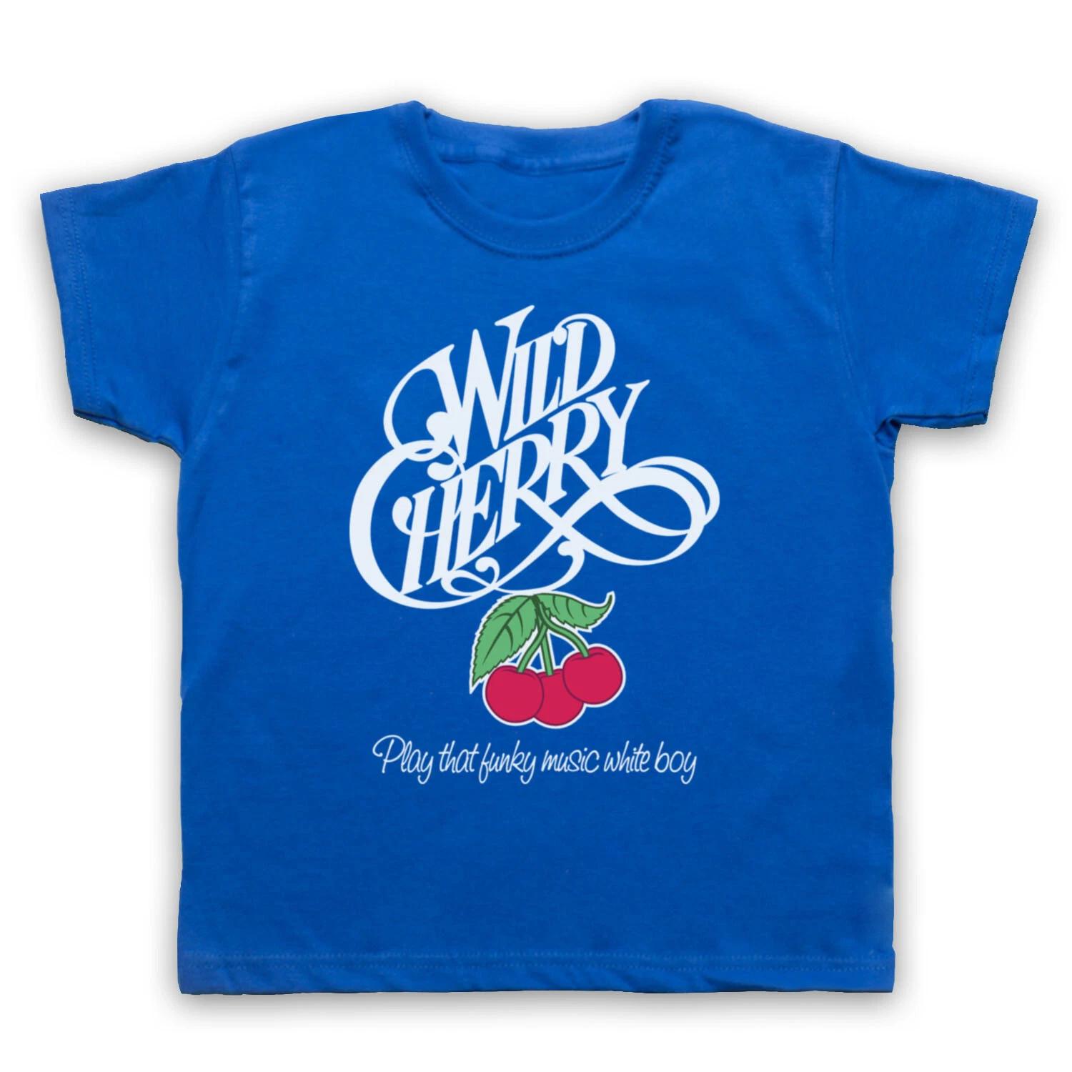 WILD CHERRY UNOFFICIAL PLAY THAT FUNKY MUSIC BOY FUNK KIDS CHILDS T-shirt 140