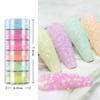 Connected Bottled Sparkling Colored Wool Powder Nail Shining Sweater Powder Sugar Powder Autumn/Winter Nail Shining Powder