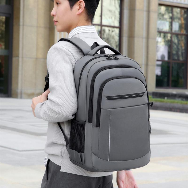 Large Capacity Fashion Casual Backpack for Men - Portable, Versatile Travel, College, Sports, and School Bag