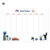 Fridge Magnet Whiteboard Erasable Smooth Writing Self-adhesive Sticky Anti-scratch Leave Message Foldable A3 A4 Anti-slip Magnetic Soft Whiteboard