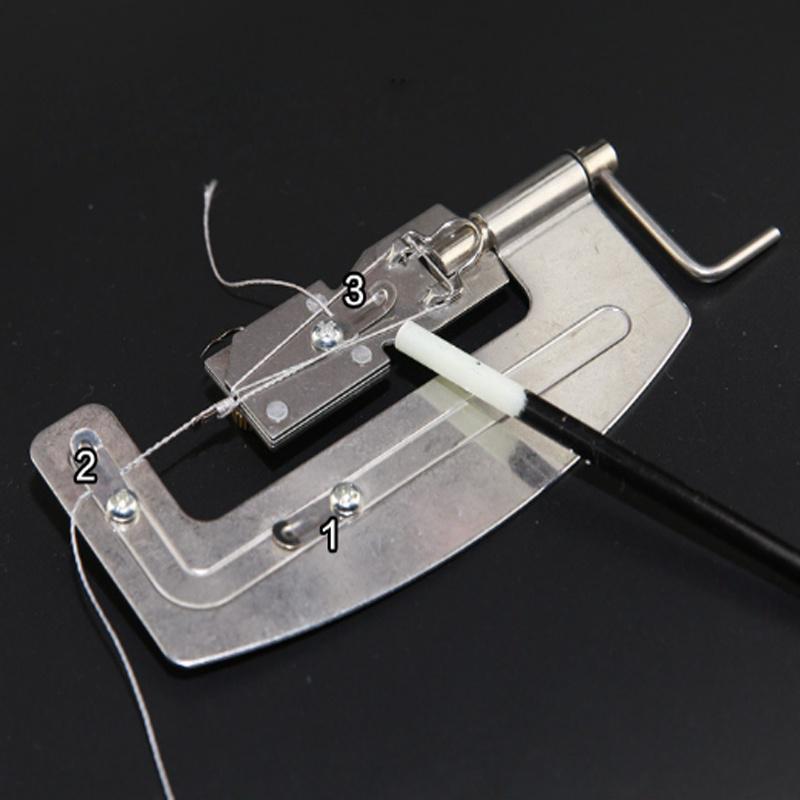 Strumento Dispositivo Di Legame Della Cravatta Semiautomatico Dell'amo