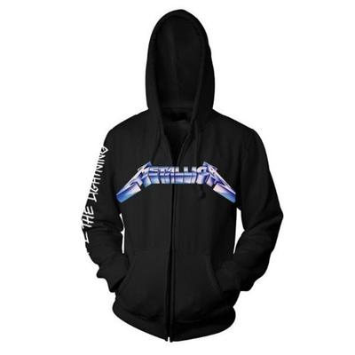 Metallica Unisex Adult Ride The Lightning Full Zip Hoodie