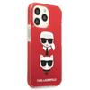 Karl Lagerfeld Klhcp13Ltpe2Tr Iphone 13Pro / 13 6,1 Hardcase Czerwony/Red Karl&Choupette Head