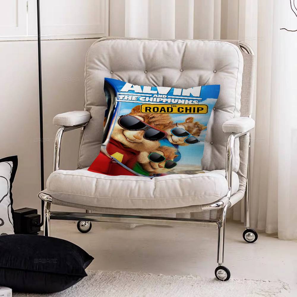 

Movie A-Alvin And The Chipmunks Pillow Cushion Cover Pillowcase Living Room Sofa Home Decor Customized 30cmx30cm