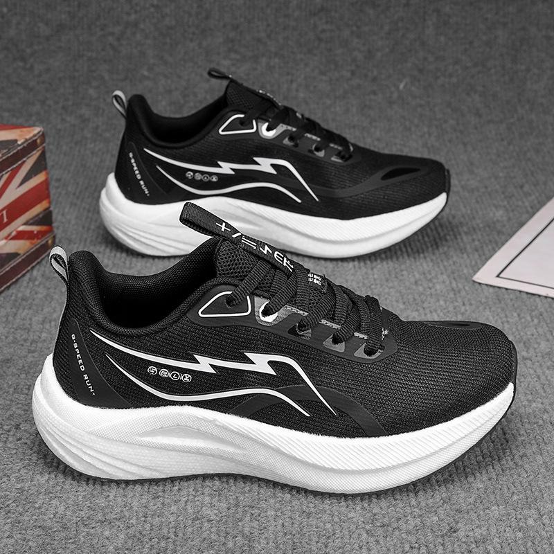 Summer couple shoes running shoes popcorn sports carbon board running shoes non-slip and breathable