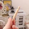 FUN 72pcs Mini Rolling P for Crafts Small Wooden Rolling P for Kids Wood Dough Roller Models for Baking Dollhouse Kichen Accessories - 1.96 Inch