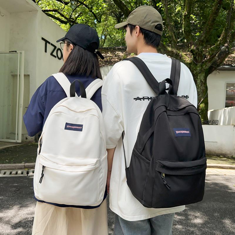 

Unisex Trendy Fashion Backpack: Versatile Korean-Style Casual College & Travel Bag for Students 34cm x 15cm x 46cm сірий колір