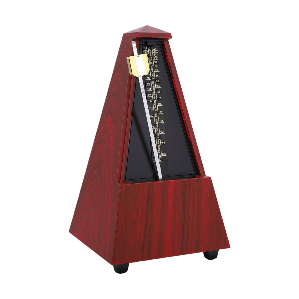 Mechanical Metronome Tower Style Portable Metronome Lightweight Loud Sound for Piano Guitar Drum Guzheng Accurate Beat