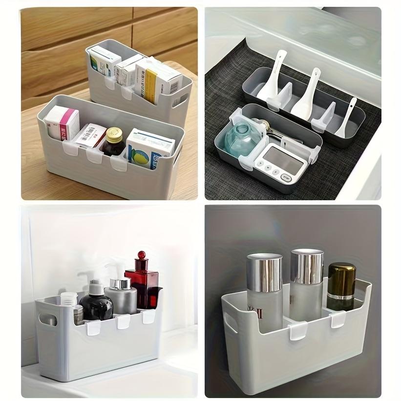 10/20pcs Refrigerator Side Door Sorting Partition Card Buckle Kitchen Bedroom Storage Storage Sorting Box Space Division Garrafa