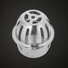 Dome Design Floor Drain Cover 304 Stainless Steel Downspout Strainer Durable Drain Cover  Home