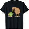 Camiseta Estilo Retro Frutas Kiwi Vintage Desgastado Fruta de Kiwi