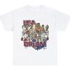 26 Vintage 1992 USA Dream Team Basketball Barcelona Olympia T-Shirt Unisex T-Shirt