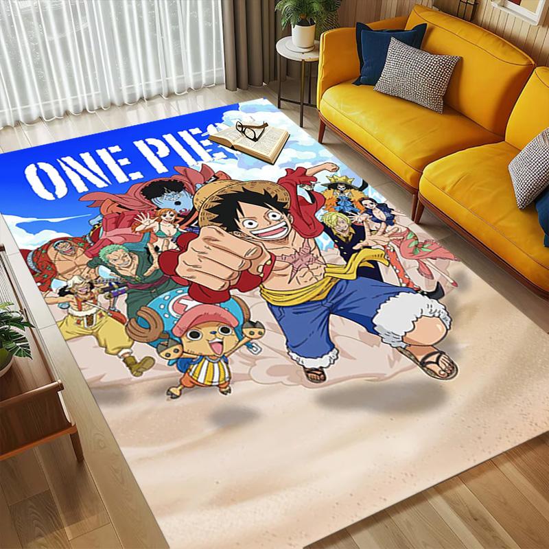 O-One Piece Area Rug Carpet For Bedroom Game Playroom Living Room Nonslip Sofa Office Home Decor Doormat Christmas Gift C373