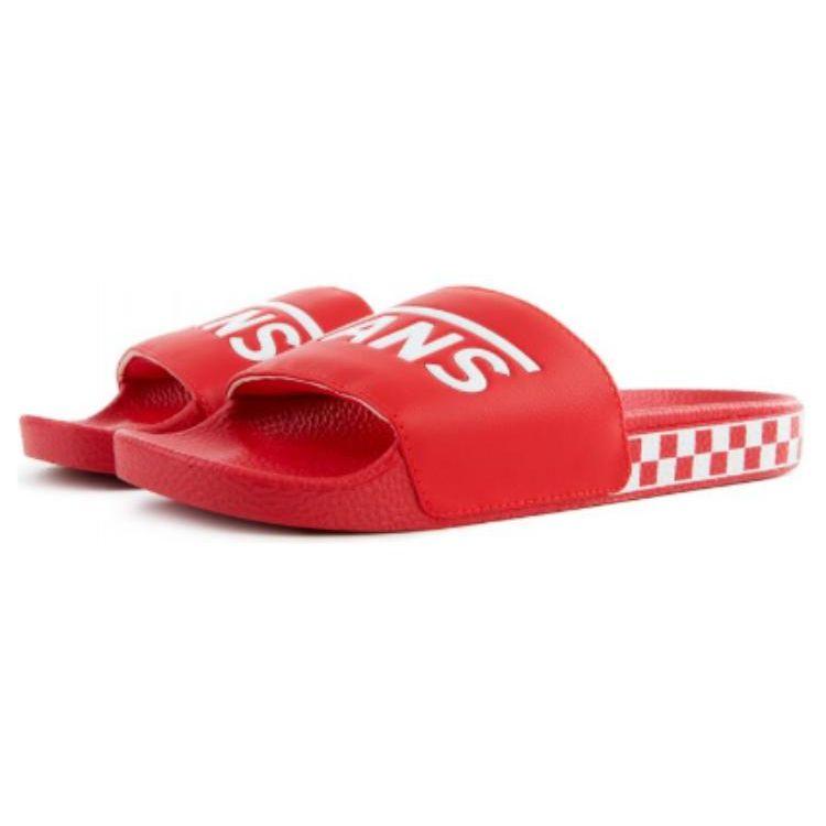 Vans Comfortable Casual Non-Slip Durable Slide Sandals Men Footwear Red VN0A45JEV0G