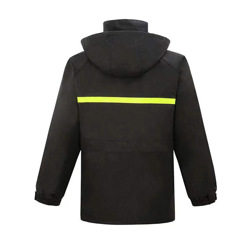 Tri-polar Split Raincoat and Pants Set