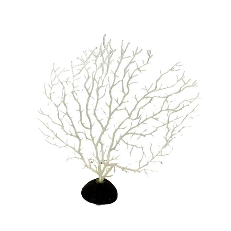 

Artificial Coral Branch Décor Faux Coral Reef Décor Aquariums Ornament Fish Tanks Landscape Sea Fan Coral Decorations S