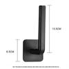 L-Shaped Adhesive Baseball Cap & Clothes Hook: No-Drill, Traceless, Multi-Functional Storage Solution