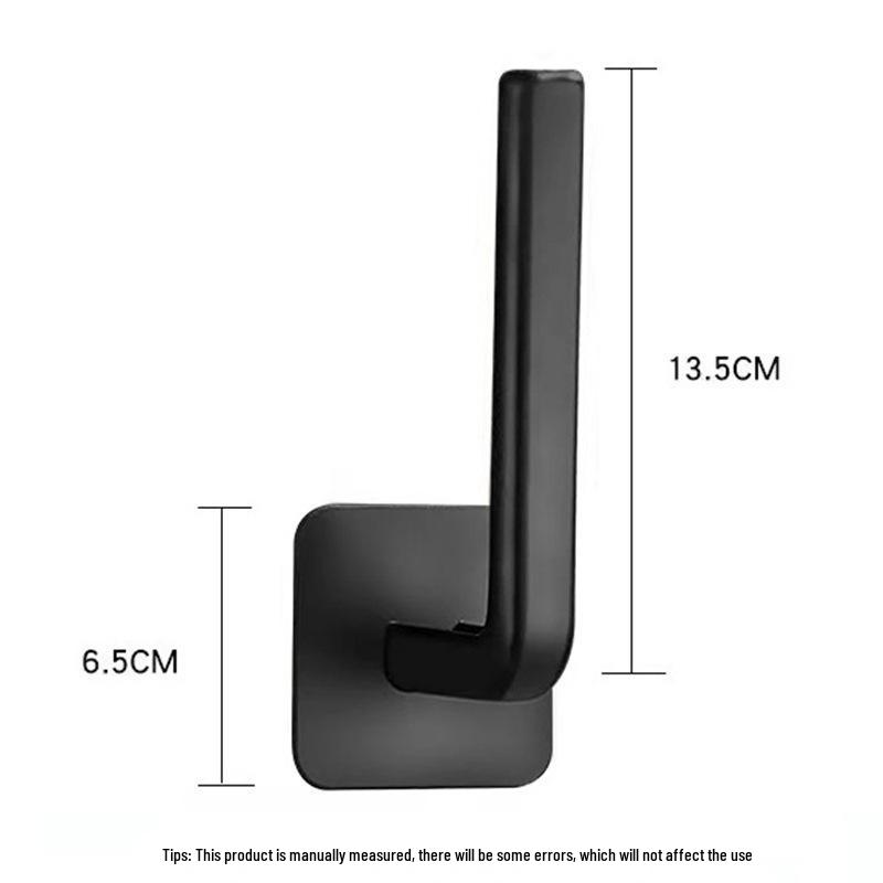 L-Shaped Adhesive Baseball Cap & Clothes Hook: No-Drill, Traceless, Multi-Functional Storage Solution