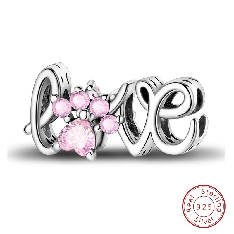 100% Copper Heart Shaped Warm Family Charm Beads Fit Qikaola Original Bracelets Fine Diy Mother'S Day Jewelry Gifts