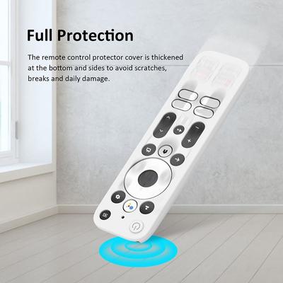 Beschermhoes Afstandsbediening Hoes Siliconen Effen Kleur TV Stick Cover Schokbestendig voor Onn. Android TV FHD Streaming Stick