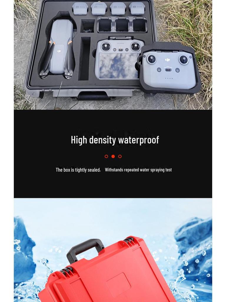 DJI AIR 3S/AIR3 Explosion-Proof, Waterproof Drone Storage Case