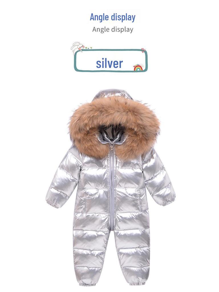 Παιδικό και Νήπιο Πάχος Εξωτερικό Φόρμα με Πουπουλένιο Γέμισμα