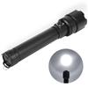 Portable LED Flashlight USB Rechargeable Zoom Flashlight with 3 Modes Emergency Torch