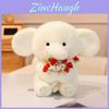 Cute Elephant Stuffed Animal With Pink And Blue Colors For Kid And Teens