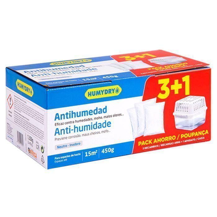 

Поглотитель влаги Humydry и 3 сменных блока x 450 г