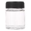 10PCS Airbrush Glass & PP Bottles 3 4oz 22cc Air Brush Bottle Jars with Plastic Lid Using On Airbrushes