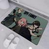 ANIME S-Spy Family Floor Mat Absorbent Floor Mat Non-Slip Entrance Rug for Bathrooms Restrooms and Toilets