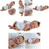 Lifelike 18-inch Reborn Baby Doll Handmade Silicone Body Safe And Non-toxic Perfect Gift For Kids