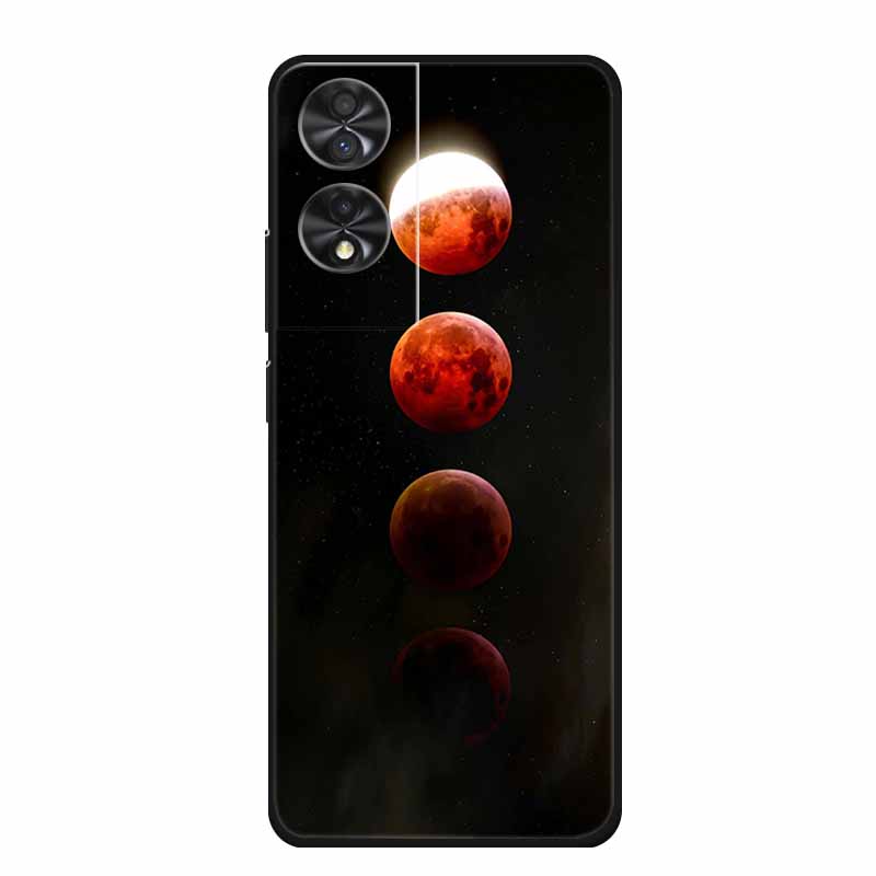 

Чорний силіконовий чохол для TCL 50 SE Чохол Coque М яка задня кришка для телефону TCL 40 NxtPaper 4G 505 50 50 XE 5G Чохол Funda Мультяшний кіт TCL 50