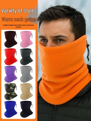 Verstellbarer Multifunktions-Nackenwärmer: Winddichte Ski- und Radgamasche für Herbst und Winter