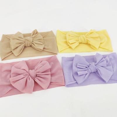 Nowe Produkty dla Niemowląt Dziecięca Kokarda Bezramkowa Opaska na Głowę Dziecięca Opaska do Włosów Babyturban