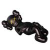 Kaws Semi-Dissected Bear Figure Ornament - Trendy Decorative Toy for Living Room Collection Gift