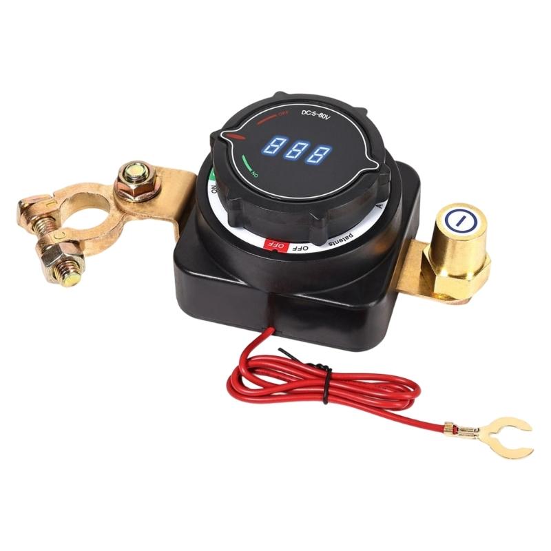 Battery Isolators Switches Battery Main Switches Easy Installation Flame Retardant Housing for Car Marine Applications 1