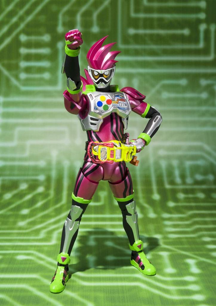 TAMASHII NATIONS Kamen Rider Action Gamer Level Kamen Rider Kicks 145mm Painted Movable Figure S.H.Figuarts Ex-Aid 2-20 Ver.- Approx. PVC&ABS