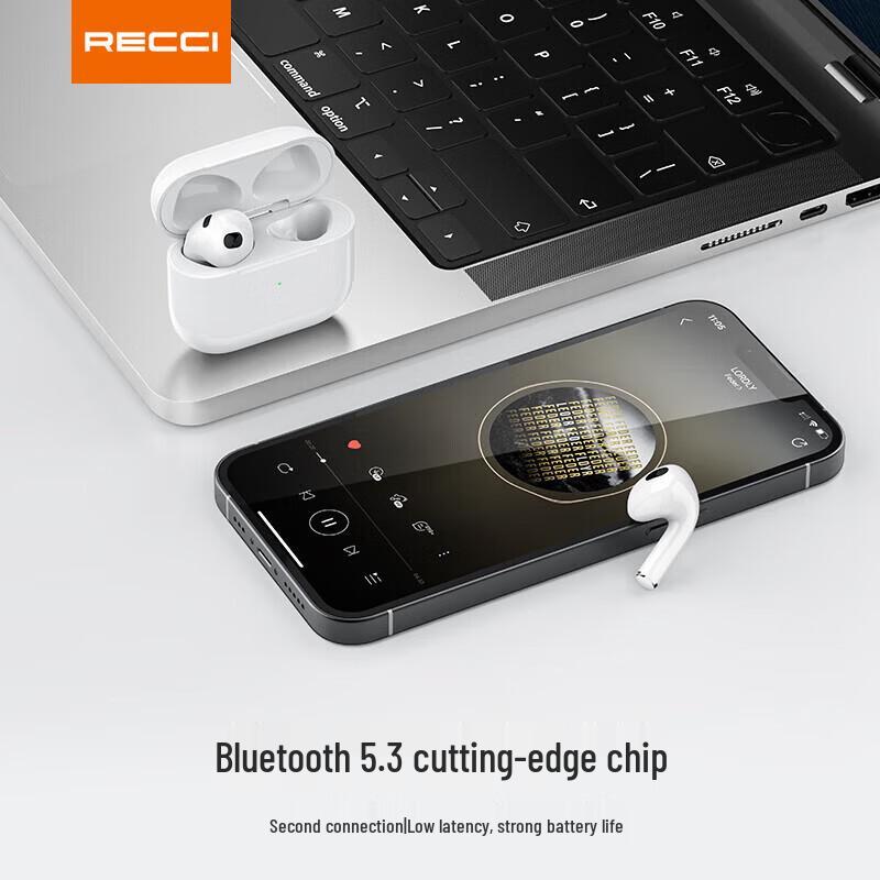 Recci G400C HiFi Semi In-Ear Bluetooth Earbuds