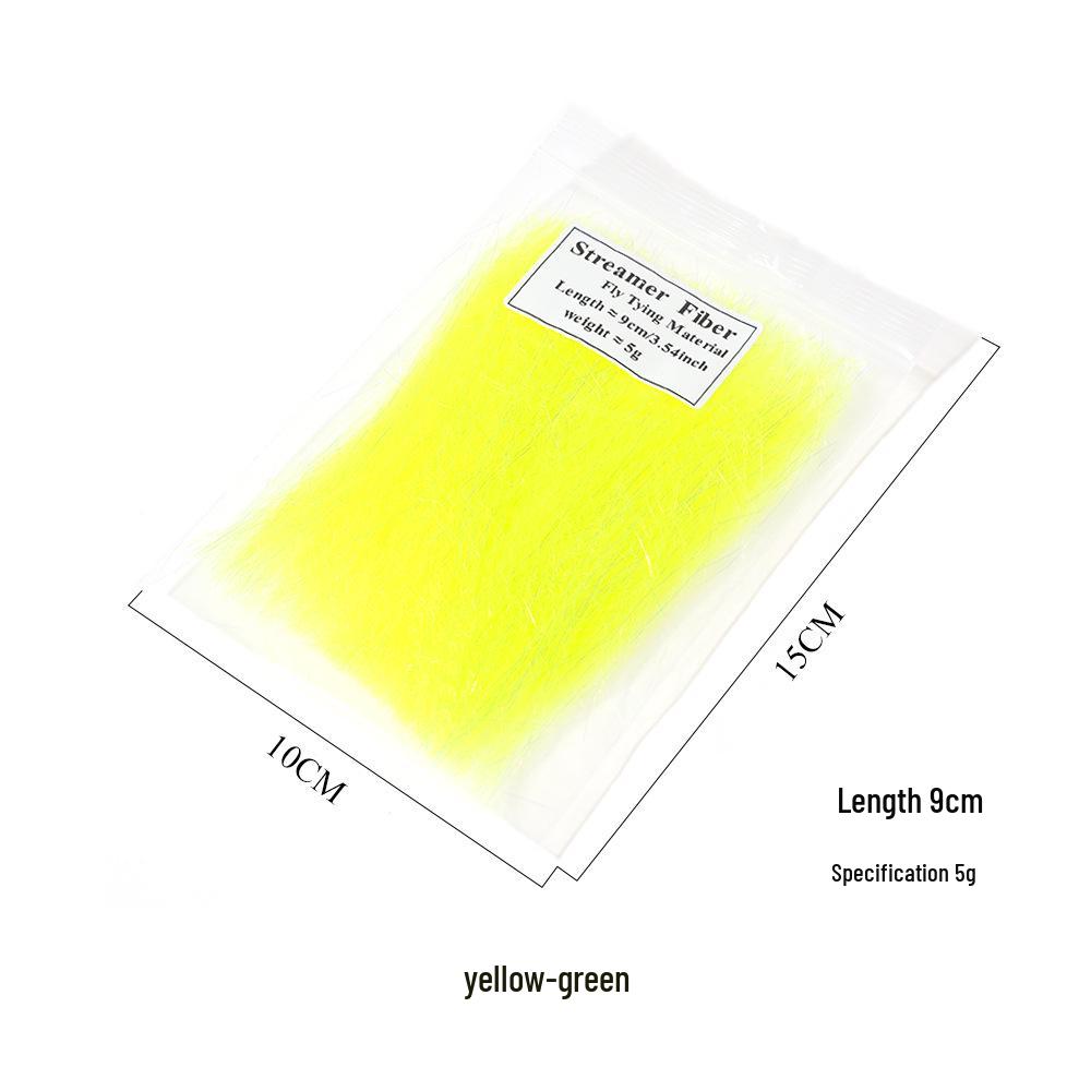 Combed Ice Silk Fiber Fly Fishing Jig Head & Nymph Tying Material