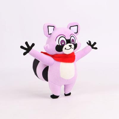 Nový Park Indigo Kapitola 1 Plyšová bábika Lambly Herný Peripheral Kreslená bábika Raccoon