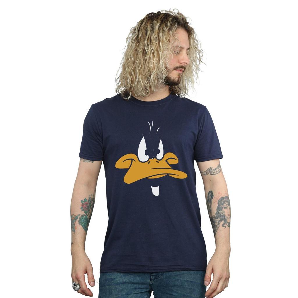 Looney Tunes Mens Daffy Duck Cotton T-Shirt